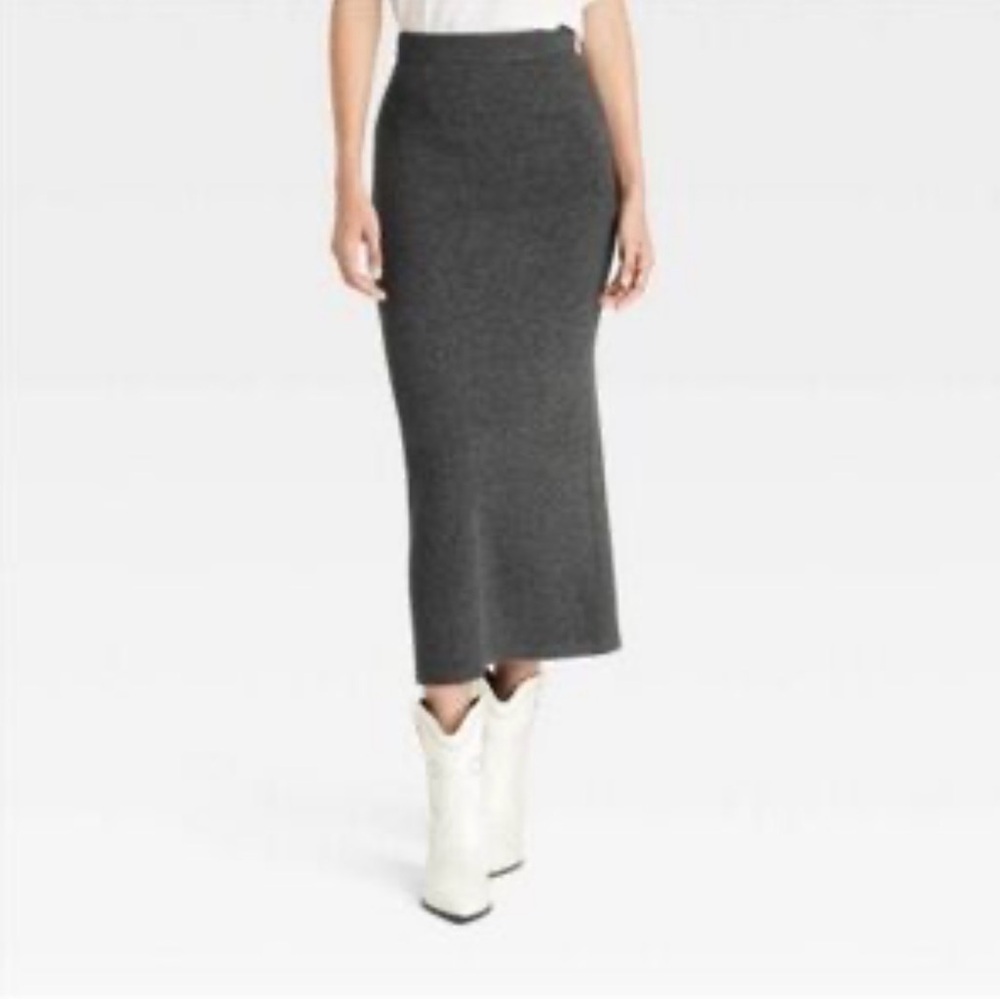 🆕 UNIVERSAL THREAD | Sweater Knit Maxi Skirt | High Rise | Bodycon | NWT